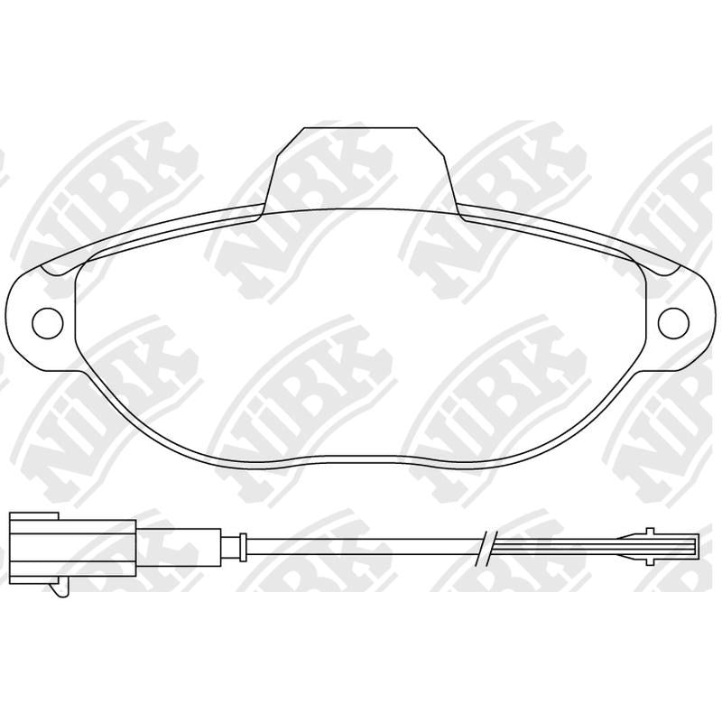 NIBK Pads PN0287W