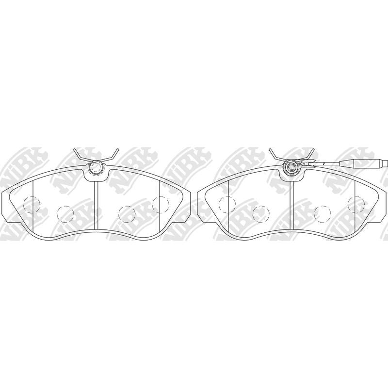 NIBK Pads PN0291W