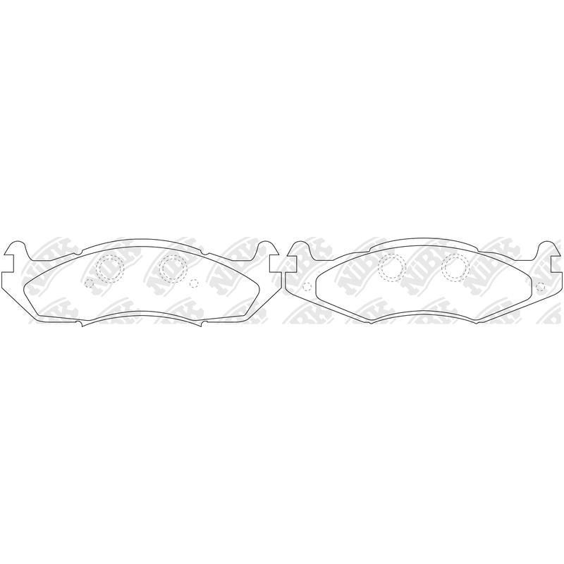 NIBK Pads PN0293