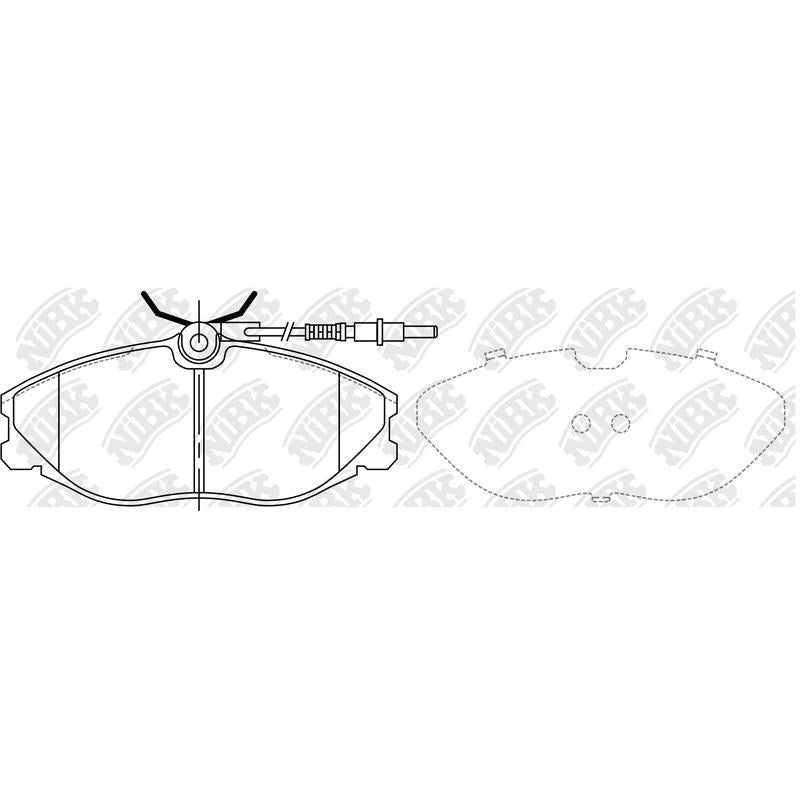 NIBK Pads PN0303W