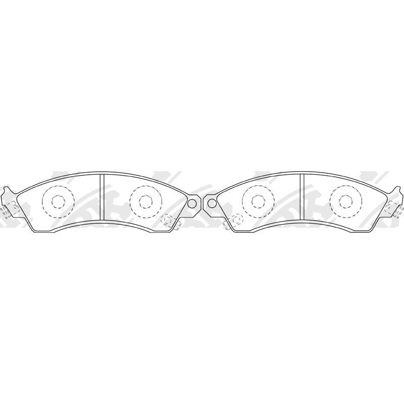 NIBK Pads PN0305