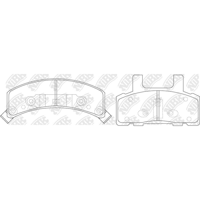 NIBK Pads PN0308