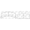 NIBK Pads PN0308
