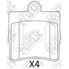 NIBK Pads PN0310W