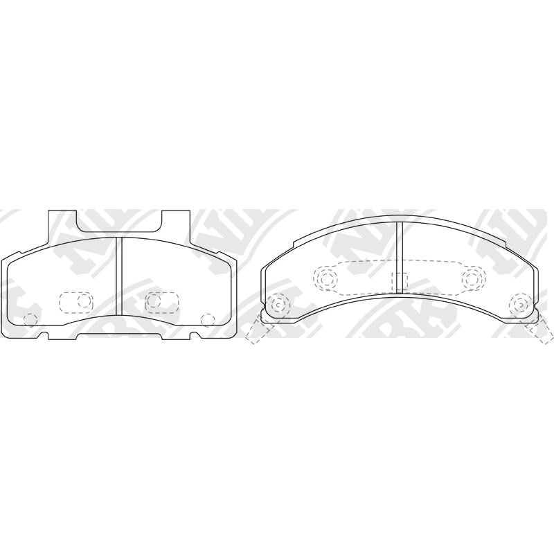 NIBK Pads PN0312