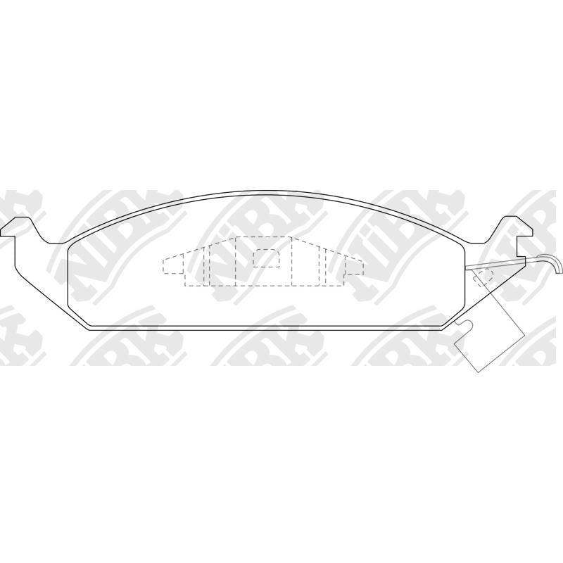 NIBK Pads PN0315