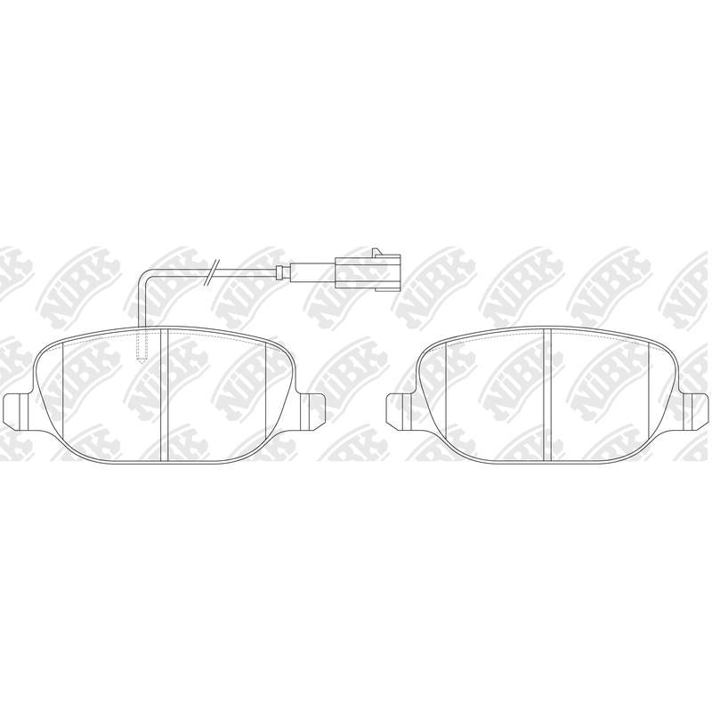NIBK Pads PN0324W