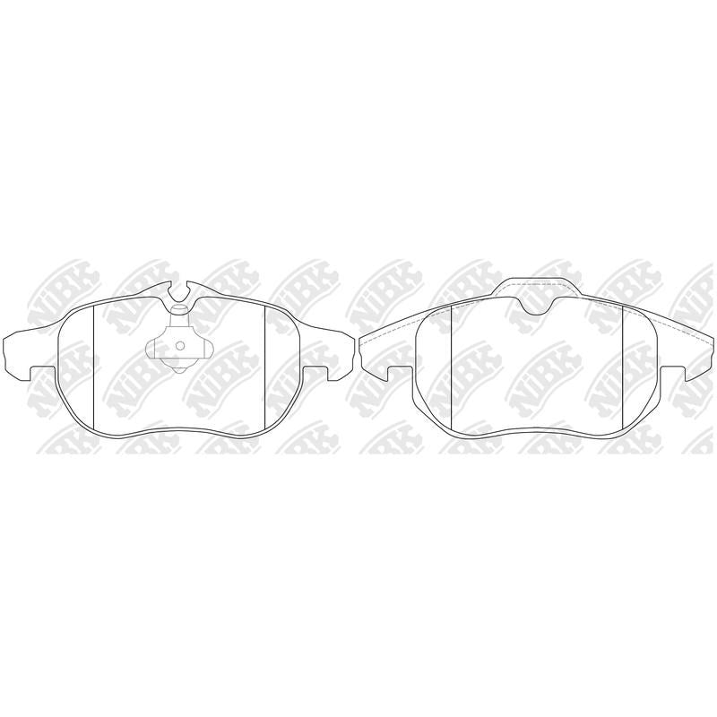 NIBK Pads PN0325