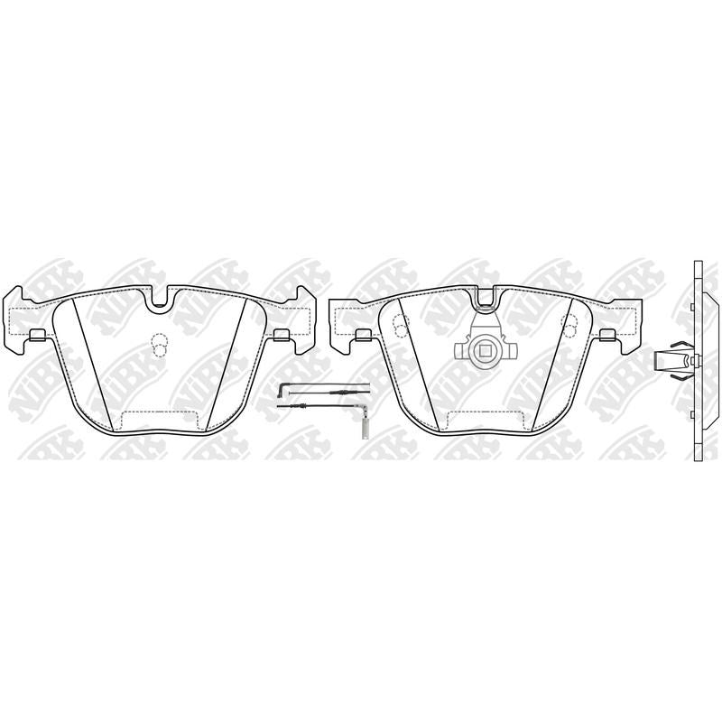 NIBK Pads PN0326W
