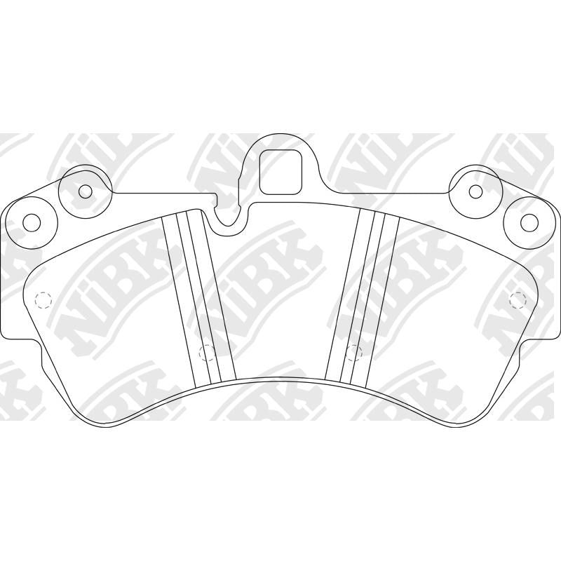 NIBK Pads PN0345