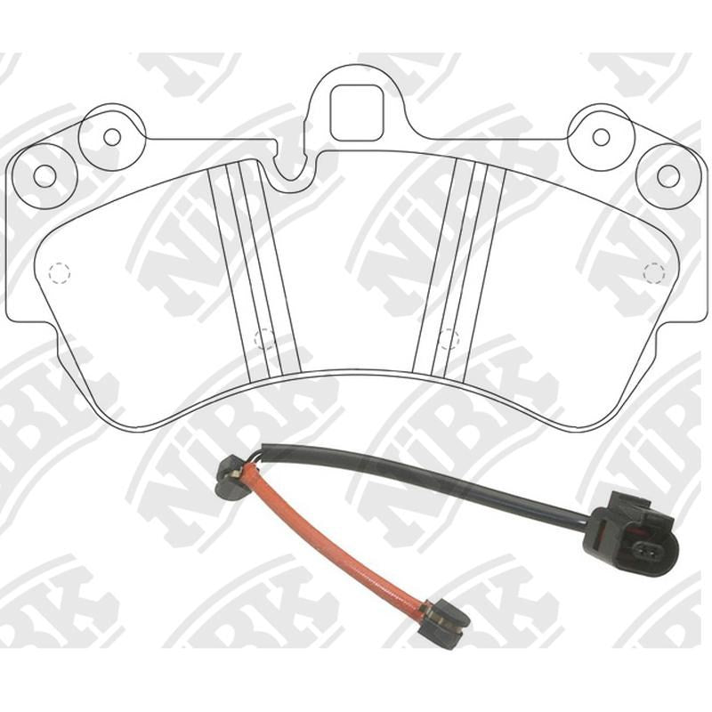 NIBK Pads PN0345W