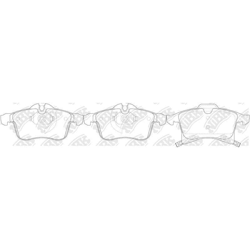 NIBK Pads PN0355