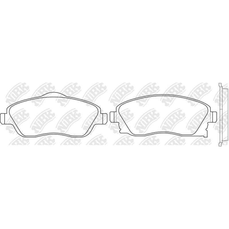 NIBK Pads PN0361