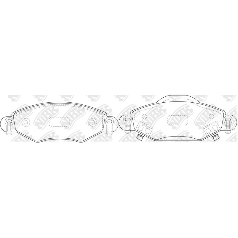 NIBK Pads PN0369