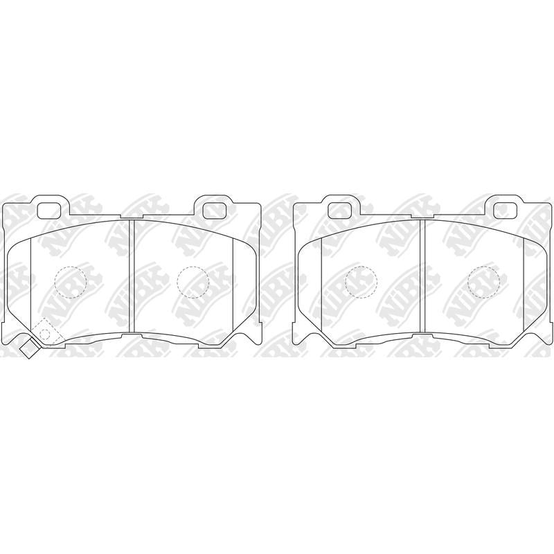 NIBK Pads PN0389