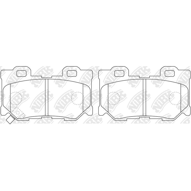 NIBK Pads PN0396