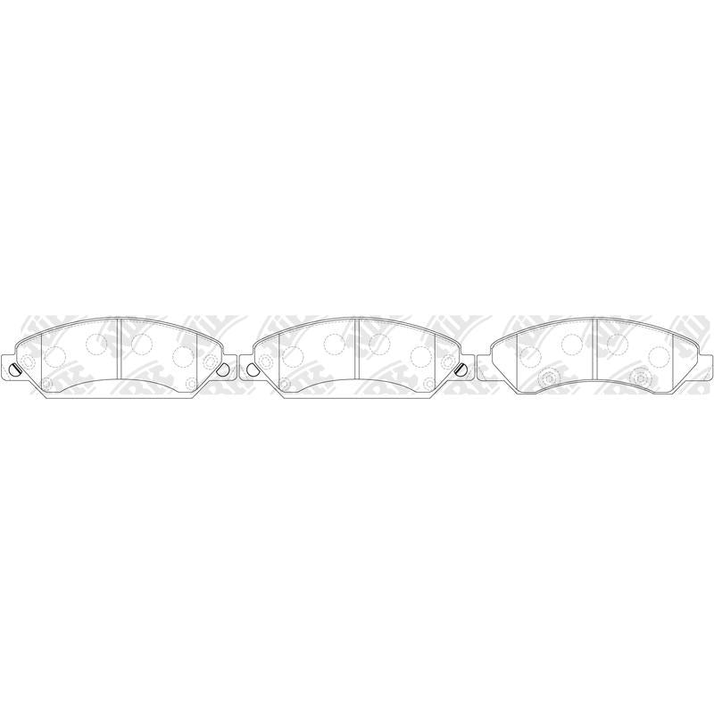 NIBK Pads PN0400