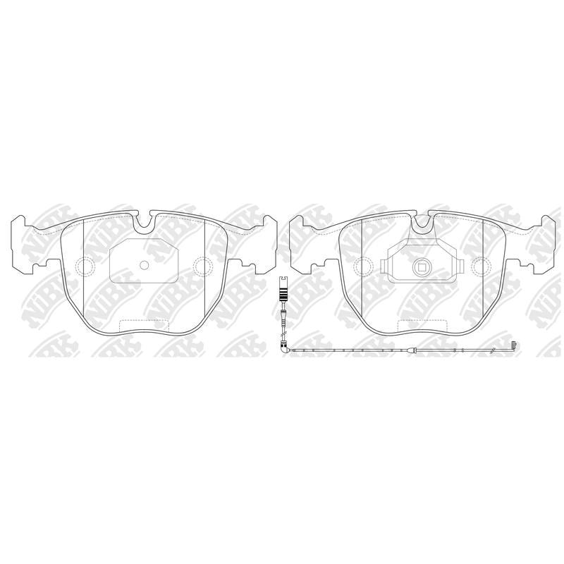 NIBK Pads PN0401W