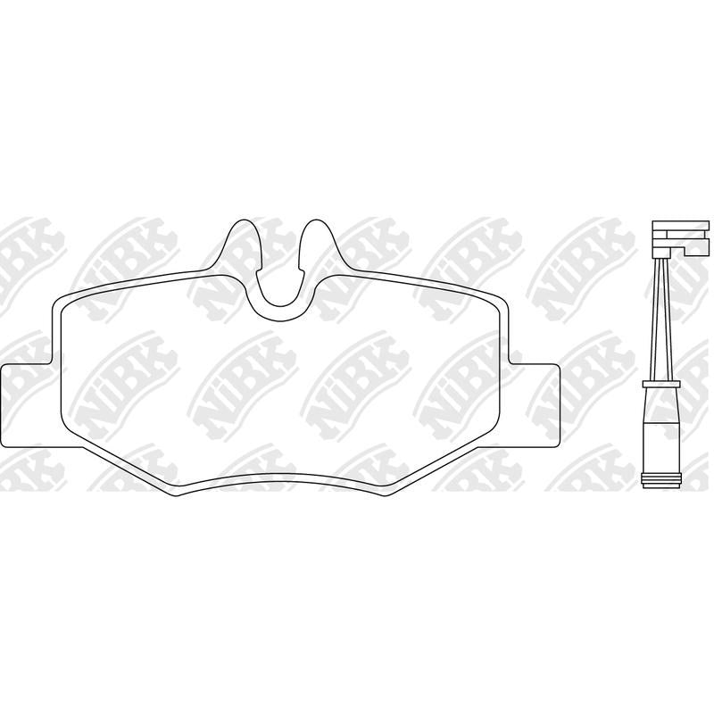 NIBK Pads PN0407W