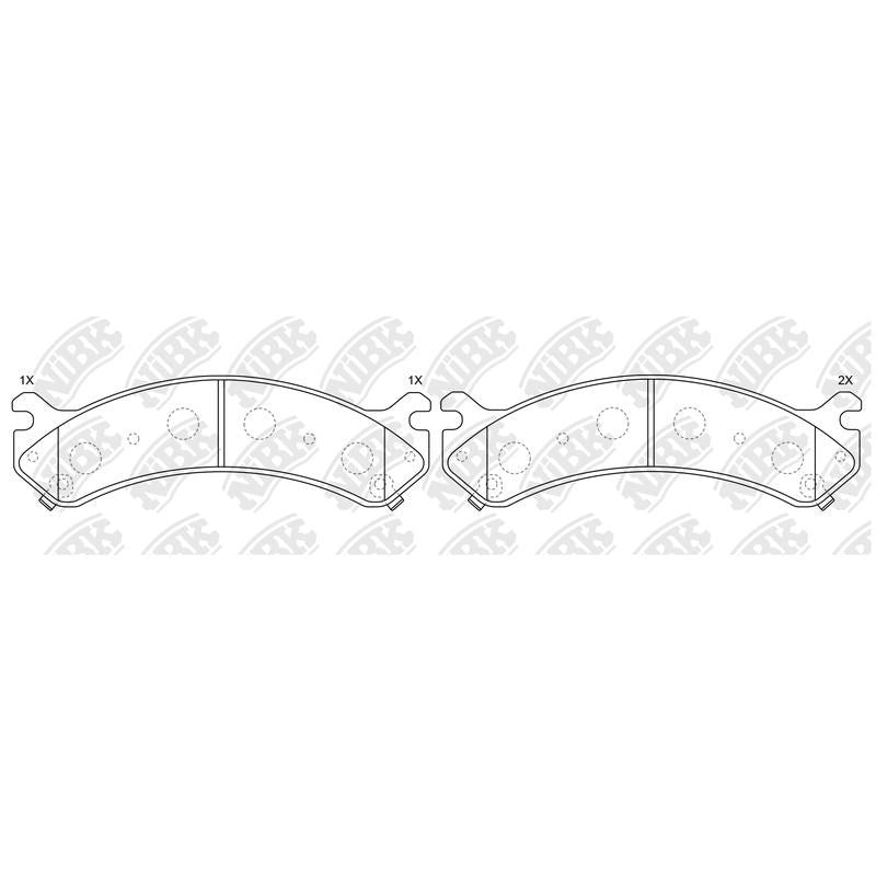 NIBK Pads PN0409