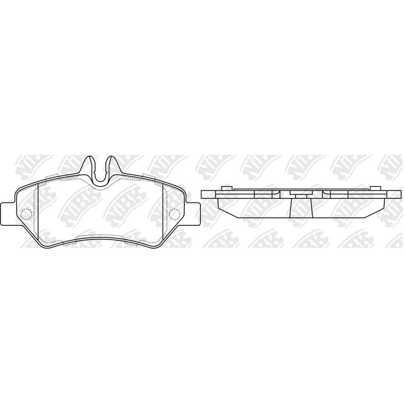 NIBK Pads PN0412