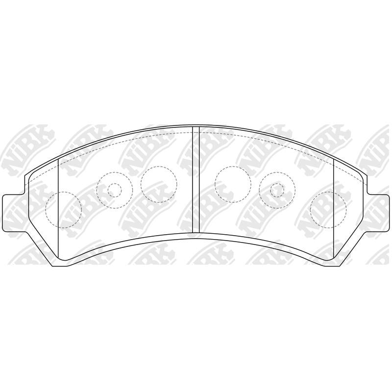 NIBK Pads PN0413