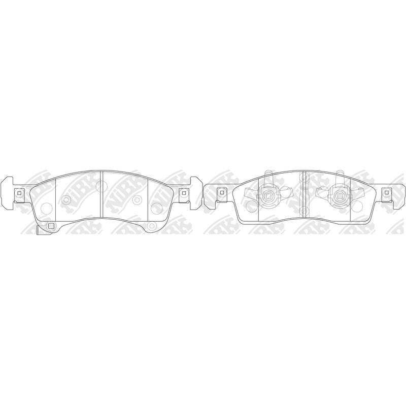 NIBK Pads PN0416