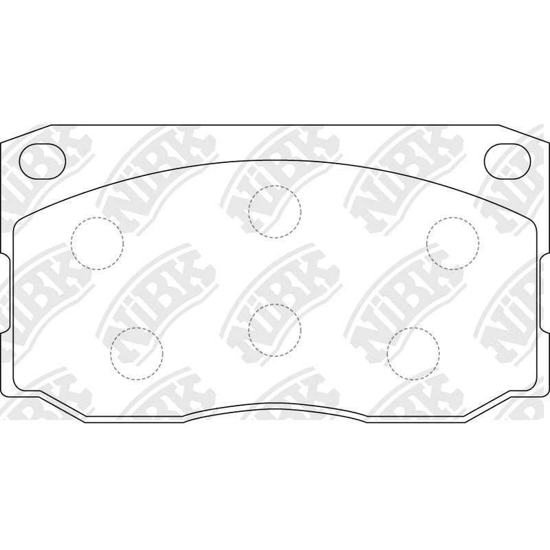 NIBK Pads PN0417