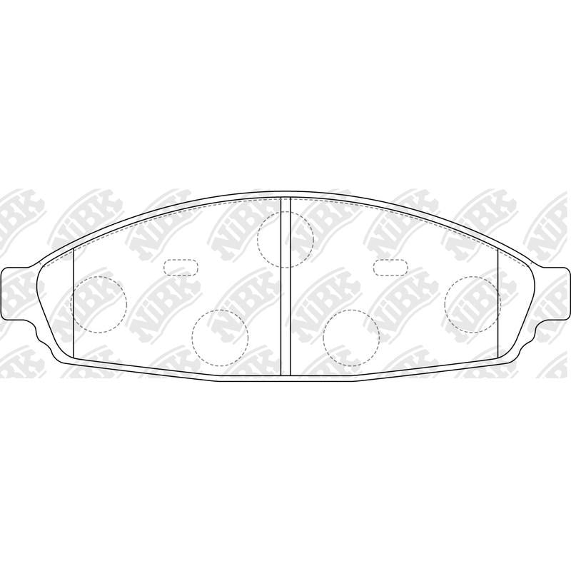 NIBK Pads PN0418