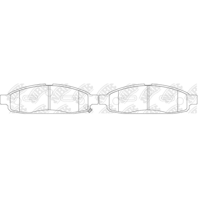 NIBK Pads PN0428