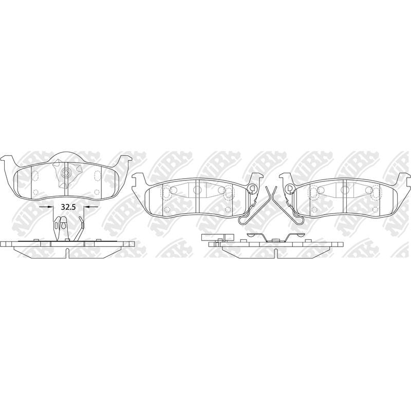 NIBK Pads PN0429