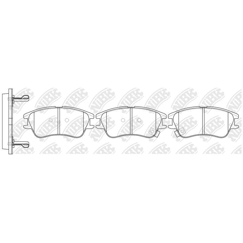 NIBK Pads PN0439