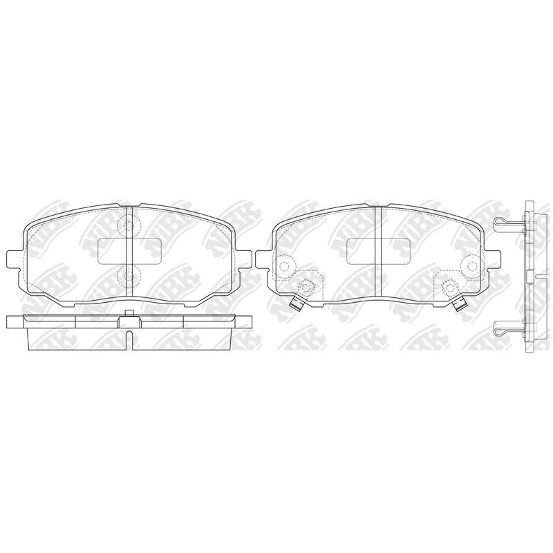 NIBK Pads PN0448