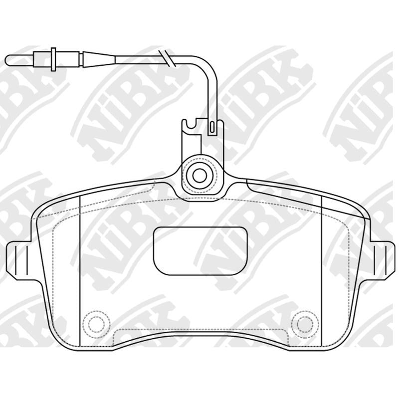 NIBK Pads PN0469W