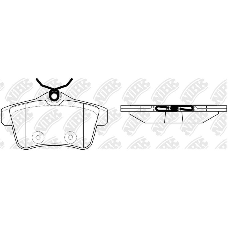 NIBK Pads PN0473