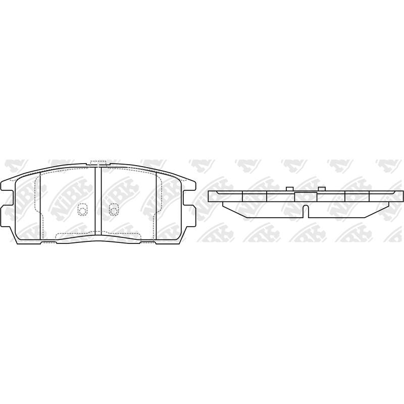 NIBK Pads PN0479