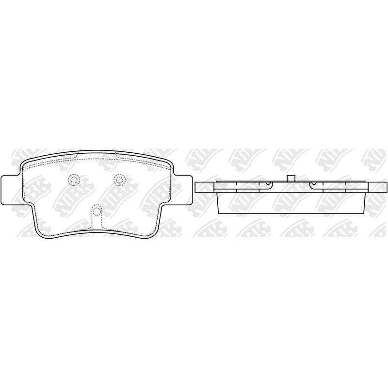 NIBK Pads PN0481