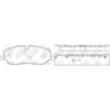 NIBK Pads PN0484W