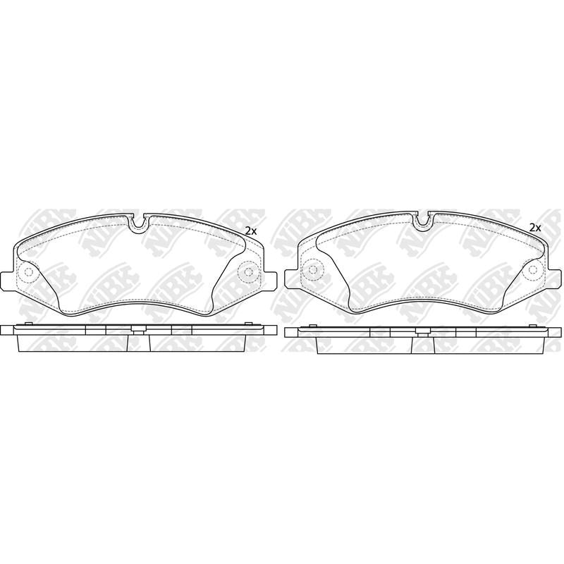 NIBK Pads PN0488