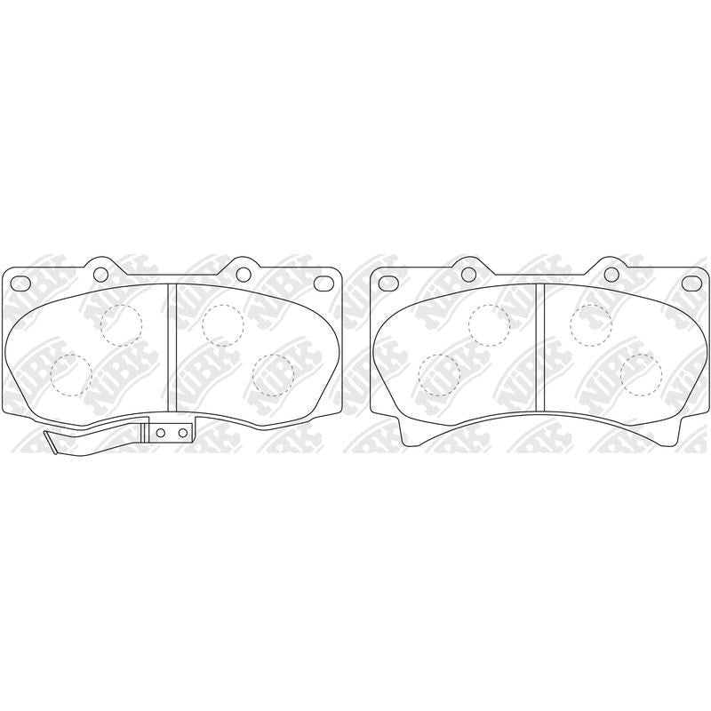 NIBK Pads PN0498
