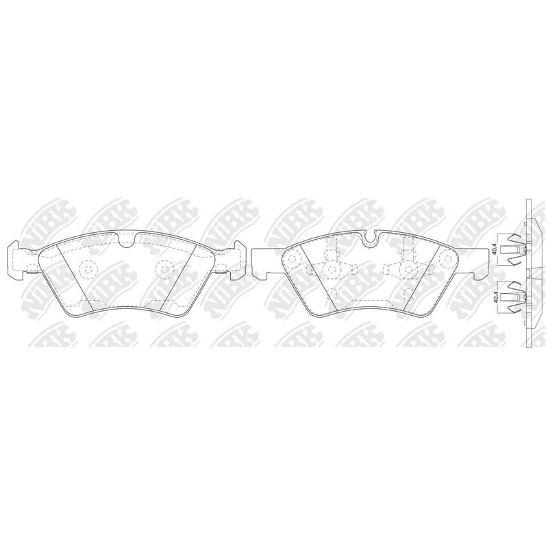 NIBK Pads PN0500