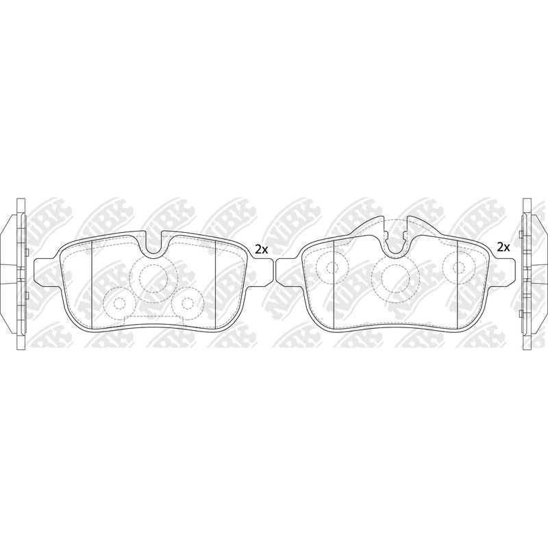 NIBK Pads PN0514