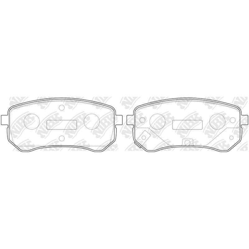 NIBK Pads PN0526