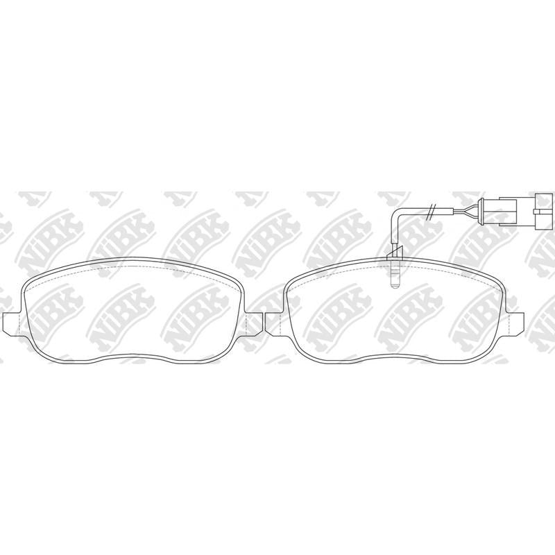 NIBK Pads PN0535W