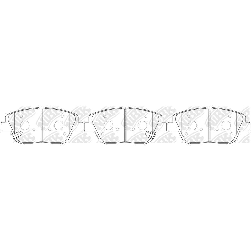 NIBK Pads PN0536