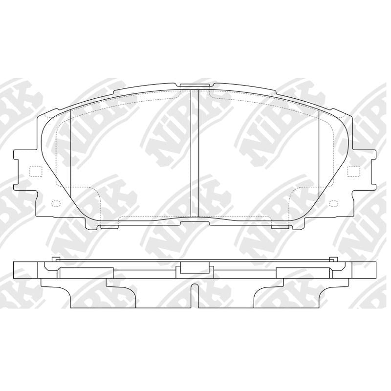 NIBK Pads PN0540