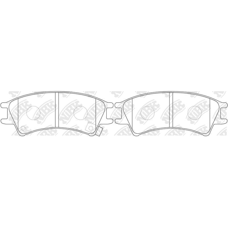 NIBK Pads PN0542