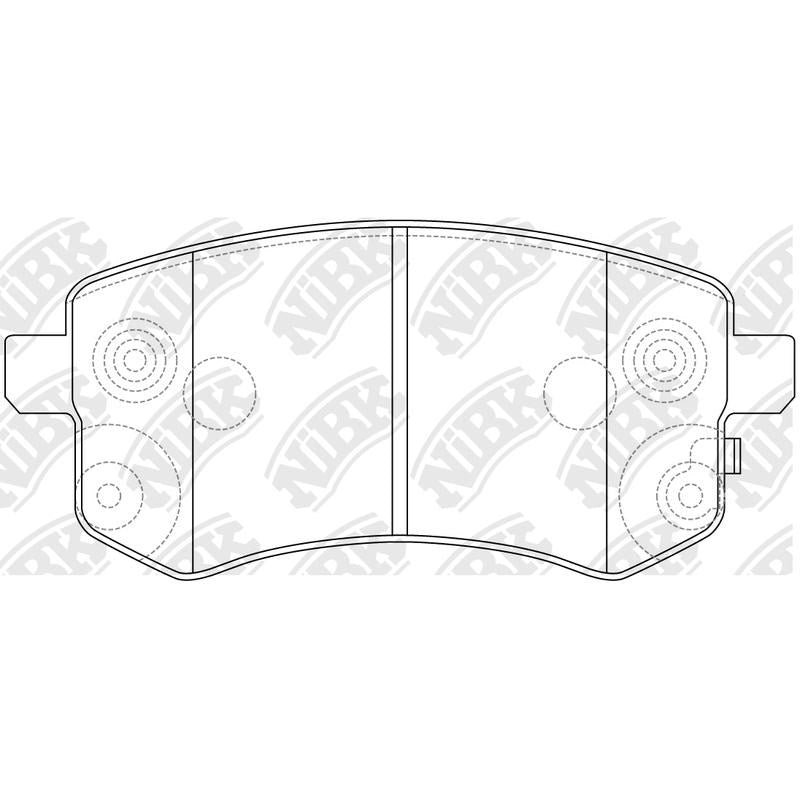NIBK Pads PN0543