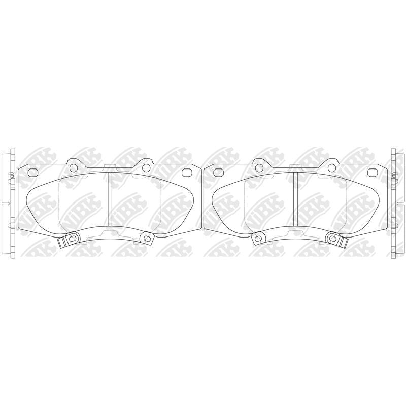 NIBK Pads PN0548