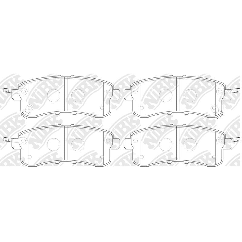 NIBK Pads PN0554